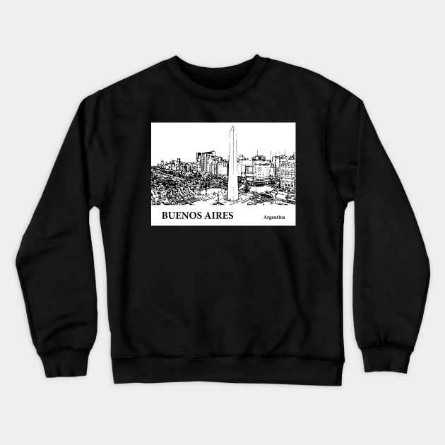 Buenos Aires - Argentina Crewneck Sweatshirt by Lakeric